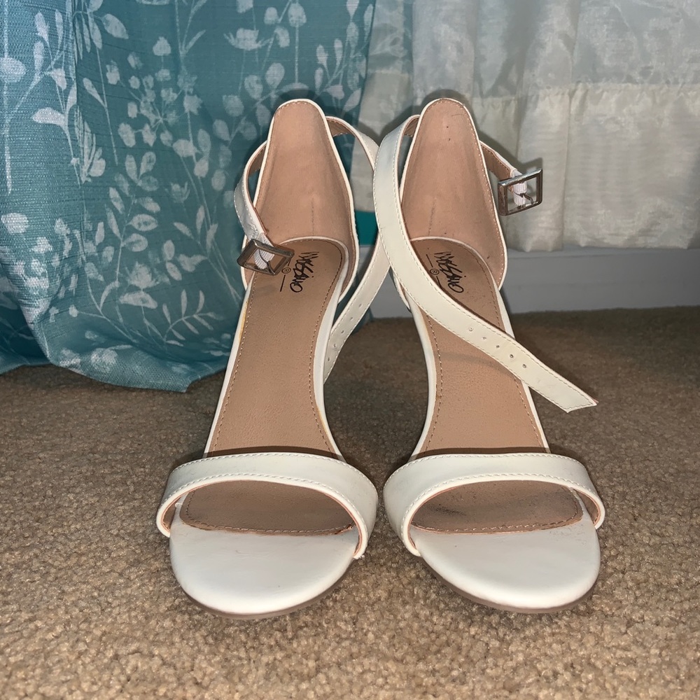 Mossimo White Heels